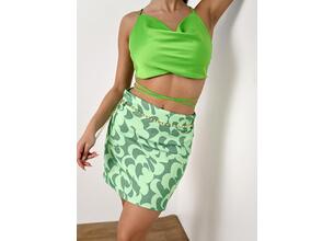 Φούστα Mini Με Αλυσίδα Πράσινη - Smash