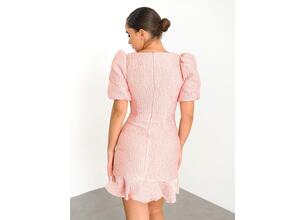 Glamorous Φόρεμα Κρουαζέ Ροζ - Fancy Gift