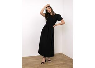 Glamorous Φόρεμα Με Σφηκοφωλιά Μαύρο - Totally Comfortable