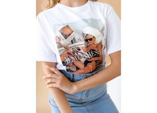 T-Shirt Με Στάμπα Λευκό - Classically Cute