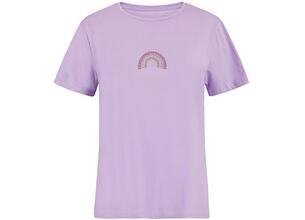 T-shirt με strass ουράνιο τόξο SM7616.4532+3