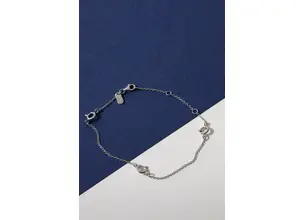 Ασημένιο βραχιόλι Design Letters 90506003SILVER