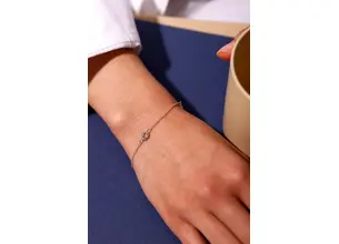 Ασημένιο βραχιόλι Design Letters 90506003SILVER