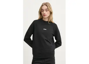 Βαμβακερή μπλούζα MSGM γυναικεία, χρώμα: μαύρο, 2000MDM503.300000