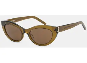Γυαλιά ηλίου Saint Laurent χρώμα: καφέ