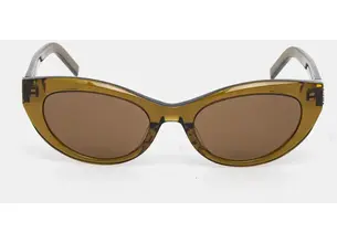 Γυαλιά ηλίου Saint Laurent χρώμα: καφέ