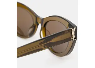 Γυαλιά ηλίου Saint Laurent χρώμα: καφέ