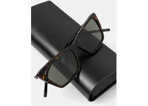 Γυαλιά ηλίου Saint Laurent χρώμα: μαύρο, SL 737 MICA THIN