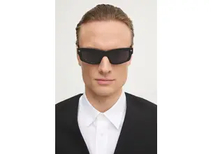 Γυαλιά ηλίου Off-White χρώμα: μαύρο, OERI135_541007