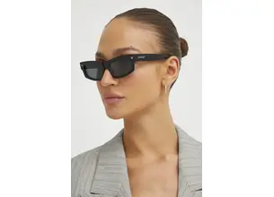Γυαλιά ηλίου Off-White χρώμα: μαύρο, OERI135_541007