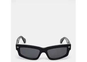 Γυαλιά ηλίου Off-White χρώμα: μαύρο, OERI135_541007