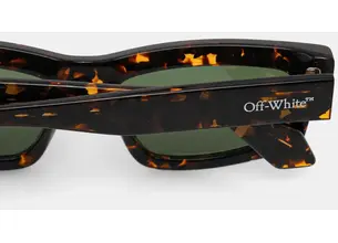 Γυαλιά ηλίου Off-White χρώμα: καφέ, OERI135_546055