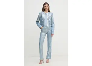 Μπλουζάκι Guess χρώμα: μπλε