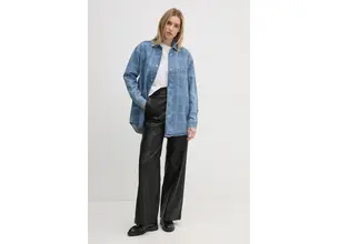 Πουκάμισο Pepe Jeans OVERSHIRT GLITTER PL304958