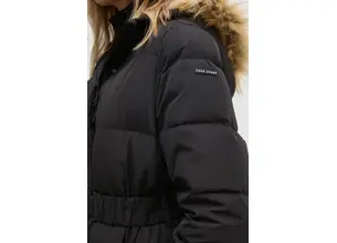 Μπουφάν με επένδυση από πούπουλα Pepe Jeans BELLA χρώμα: μαύρο, PL402436