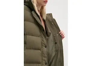 Μπουφάν Pepe Jeans BIBI LONG χρώμα: πράσινο, PL402437
