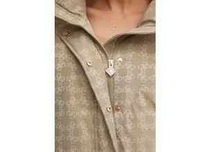 Μπουφάν Guess χρώμα: μπεζ, V4BL01 WGLW2