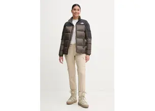 Πουπουλένιο αθλητικό μπουφάν The North Face Diablo 2.0 χρώμα: καφέ, NF0A89900BI1