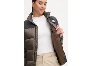 Πουπουλένιο αθλητικό μπουφάν The North Face Diablo 2.0 χρώμα: καφέ, NF0A89900BI1