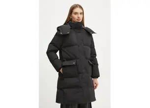 Μπουφάν με επένδυση από πούπουλα Guess BELKISA χρώμα: μαύρο, W4BL0B WGJR2