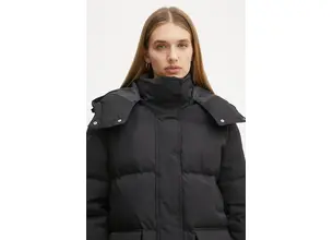Μπουφάν με επένδυση από πούπουλα Guess BELKISA χρώμα: μαύρο, W4BL0B WGJR2