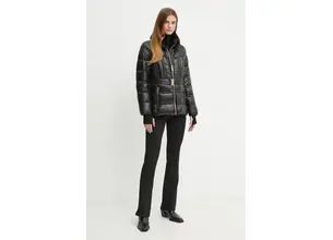 Μπουφάν MICHAEL Michael Kors χρώμα: μαύρο, 77B6637M42