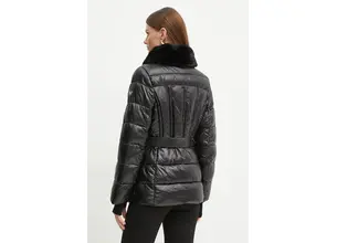 Μπουφάν MICHAEL Michael Kors χρώμα: μαύρο, 77B6637M42