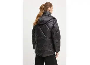 Μπουφάν Karl Lagerfeld χρώμα: μαύρο, 246W1510