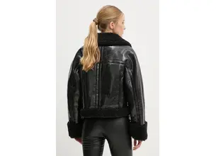 Μπουφάν Stand Studio Aby Jacket χρώμα: μαύρο, 62258-9143