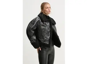Μπουφάν Stand Studio Aby Jacket χρώμα: μαύρο, 62258-9143