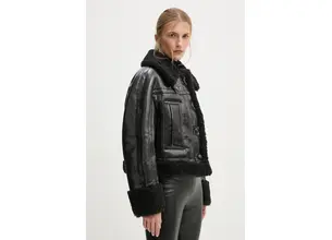 Μπουφάν Stand Studio Aby Jacket χρώμα: μαύρο, 62258-9143
