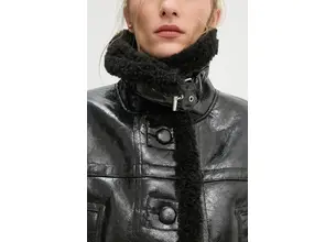 Μπουφάν Stand Studio Aby Jacket χρώμα: μαύρο, 62258-9143