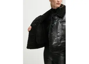 Μπουφάν Stand Studio Aby Jacket χρώμα: μαύρο, 62258-9143