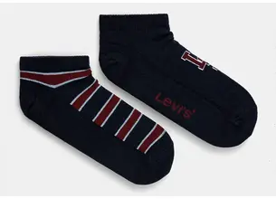 Κάλτσες Levi's 2-pack χρώμα: ναυτικό μπλε, 37157-1172