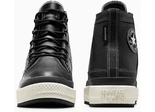 Δερμάτινα αθλητικά παπούτσια Converse Chuck Taylor All Star Equip Waterproof χρώμα: μαύρο, A08555C
