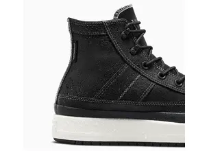 Δερμάτινα αθλητικά παπούτσια Converse Chuck Taylor All Star Equip Waterproof χρώμα: μαύρο, A08555C