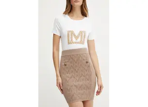 Φούστα Marciano Guess HERMIONE χρώμα: καφέ, 4BGD01 5661Z