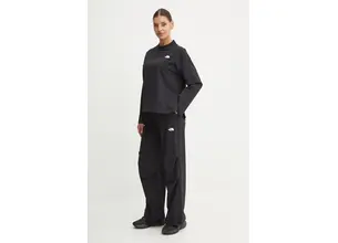 Παντελόνι The North Face Woven χρώμα: μαύρο, NF0A89H1JK31