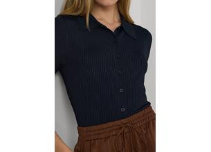 Πλεκτή ζακέτα Lauren Ralph Lauren χρώμα: ναυτικό μπλε, 200943864