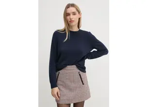 Πουλόβερ Tommy Hilfiger χρώμα: ναυτικό μπλε, WW0WW43202