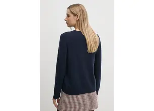 Πουλόβερ Tommy Hilfiger χρώμα: ναυτικό μπλε, WW0WW43202