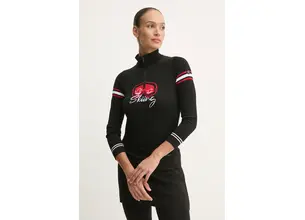 Πουλόβερ Newland Saphira χρώμα: μαύρο, N46638.15