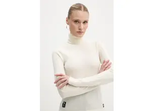 Μάλλινο πουλόβερ G-Star Raw γυναικείο, χρώμα: μπεζ, D25510-D847