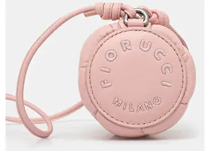 Δερμάτινη τσάντα Fiorucci Leather Micro Mella Bag χρώμα: ροζ, U01FMASL005LE04PN02