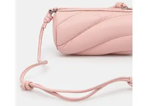 Δερμάτινη τσάντα Fiorucci Leather Micro Mella Bag χρώμα: ροζ, U01FMASL005LE04PN02