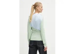 Μπλουζάκι Victoria Beckham χρώμα: πράσινο, 1125WTP006017A