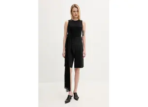 Top MM6 Maison Margiela χρώμα: μαύρο, S52NL0069.MTJ017
