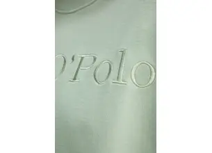 Βαμβακερή μπλούζα Marc O'Polo γυναικεία, χρώμα: πράσινο, 502407354033