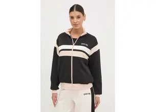 Μπλούζα Guess SUZANNE χρώμα: μαύρο, V5RQ00 KCO72