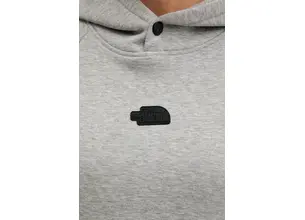 Μπλούζα The North Face Relaxed χρώμα: γκρι, με κουκούλα, NF0A89C0EC41